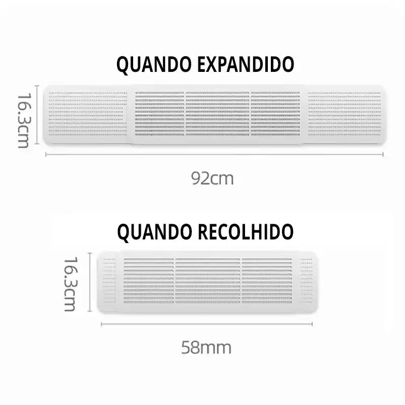 Defletor de Ar Condicionado Ajustável | Frete Grátis para todo Brasil