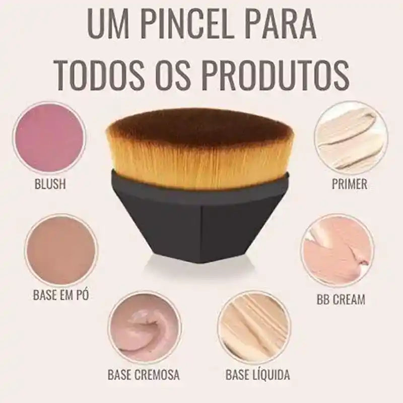 Pincel de maquiagem super macio | Frete Grátis para todo Brasil