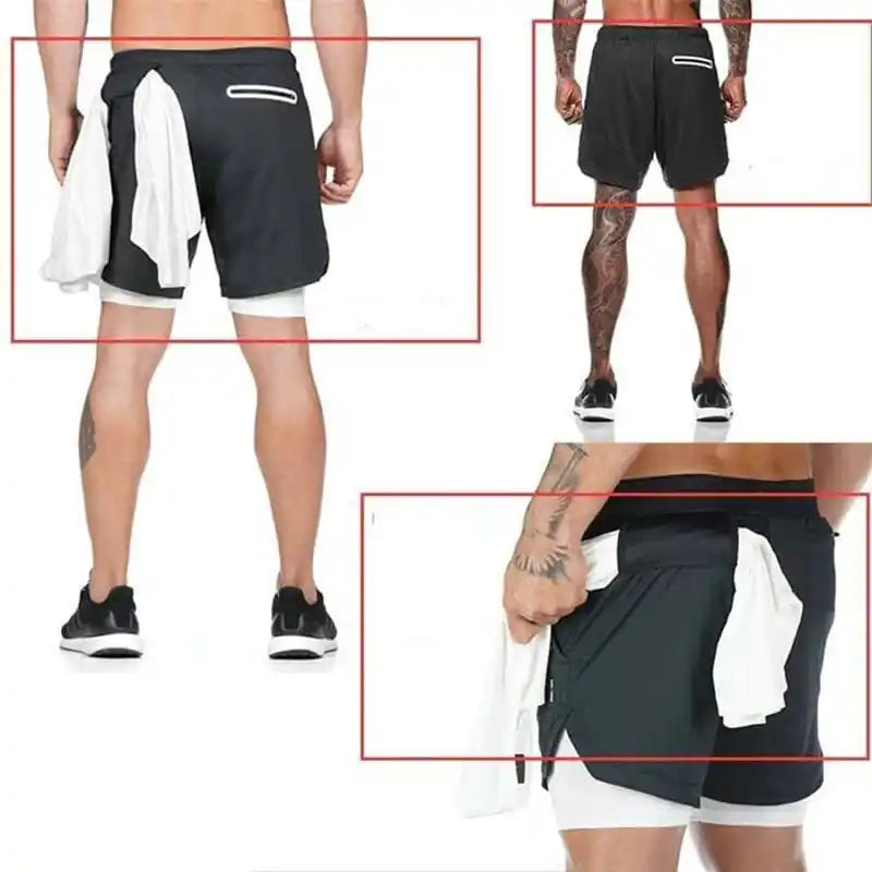 Shorts para treino 2 em 1 - Frete Grátis para todo Brasil