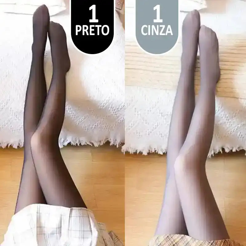 Meia Calça Térmica de Lã Modeladora | Frete Grátis para todo Brasil